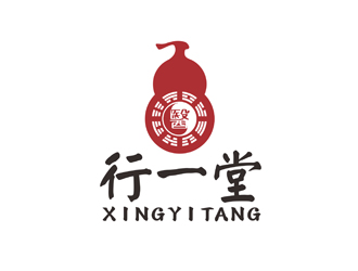 陳今朝的山東行一堂中醫(yī)健康服務有限公司logo設計