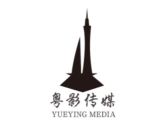 朱紅娟的粵影傳媒有限公司標志logo設(shè)計