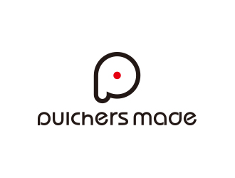 孫金澤的Pulchers Made英文線(xiàn)條日用品品牌logologo設(shè)計(jì)