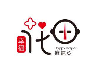 孫金澤的幸?；ㄌ锫槔睜C （Happy Hotpot）logo設(shè)計
