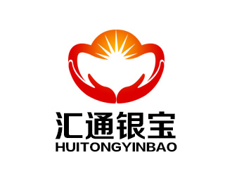 余亮亮的品牌名稱：匯通銀寶/公司名稱：深圳市寶盛源實(shí)業(yè)有限公司logo設(shè)計