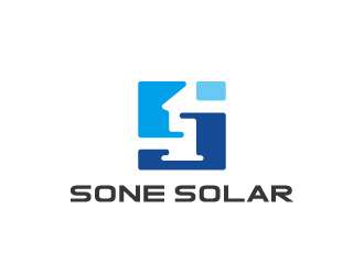 周金進的sone solar太陽能LED燈商標設(shè)計logo設(shè)計