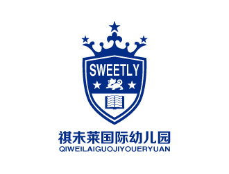 張俊的祺未萊國際幼兒園標志設(shè)計logo設(shè)計