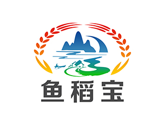 潘樂(lè)的魚(yú)稻寶logo設(shè)計(jì)