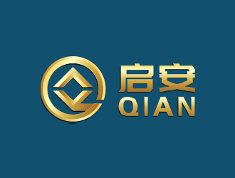 啟安logo設(shè)計
