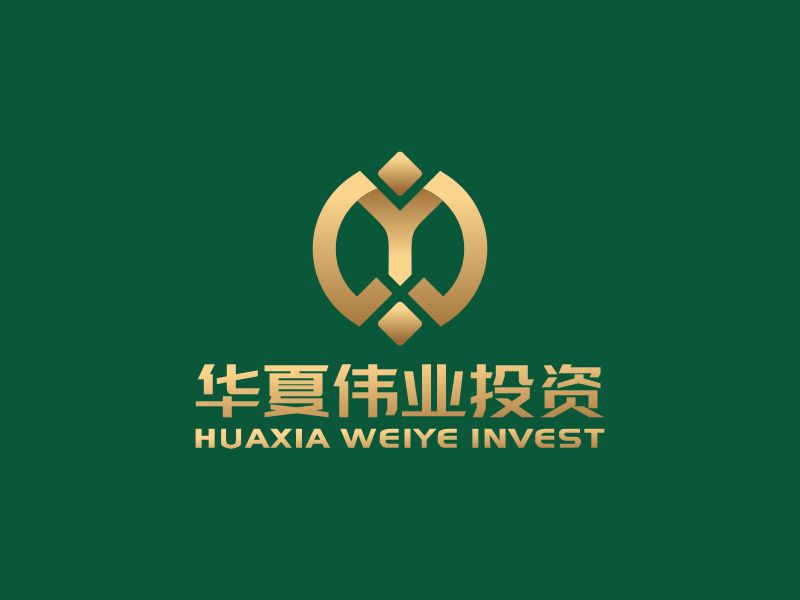 何嘉健的華夏偉業(yè)投資（海南）有限公司logo設(shè)計
