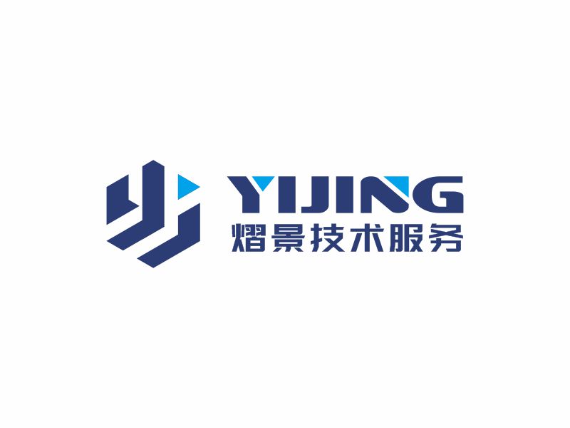 何嘉健的熠景，熠景技術(shù)服務(wù)logo設(shè)計