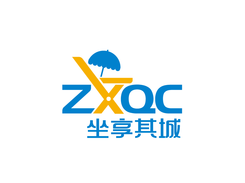 張俊的坐享其城logo設(shè)計(jì)