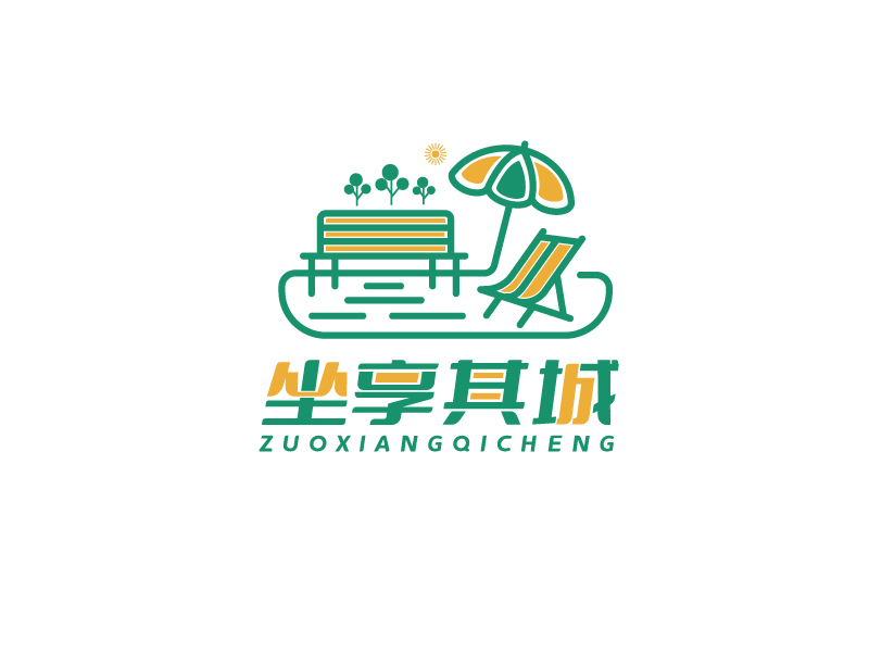 李寧的坐享其城logo設(shè)計(jì)